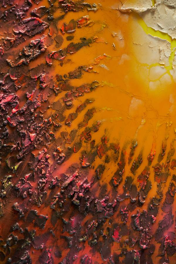 Nyiragongo Fine Art Mixed media Elnara Nasirli - Subjektiv.art