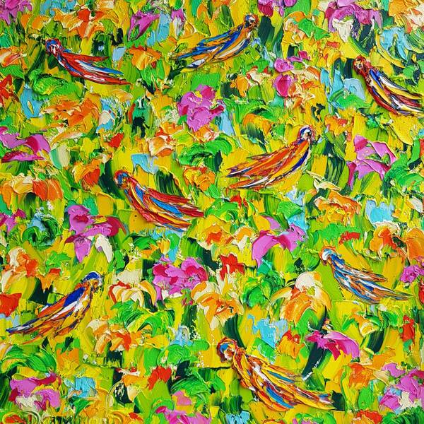 Revoada da Alegria Impressionistic Painting Christine Drummond - Subjektiv.art