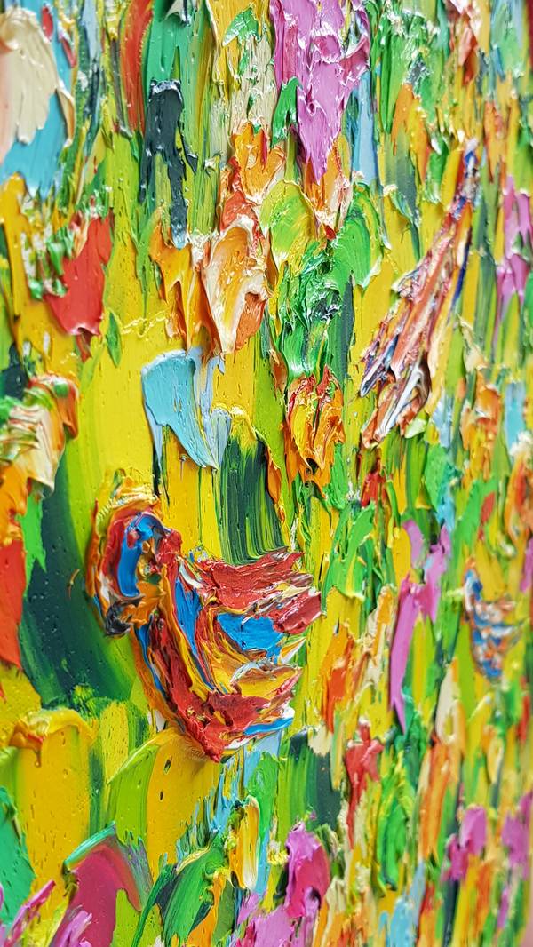 Revoada da Alegria Impressionistic Painting Christine Drummond - Subjektiv.art