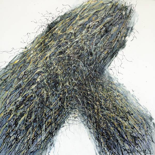 Power Abstract Painting Liudmila Davydenko - Subjektiv.art