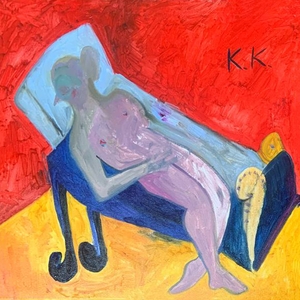 Van Gogs wife Naive Painting Kateryna Kopeikina - Subjektiv.art