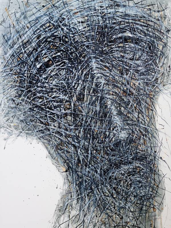 Thoughts 1 Abstract Painting Liudmila Davydenko - Subjektiv.art