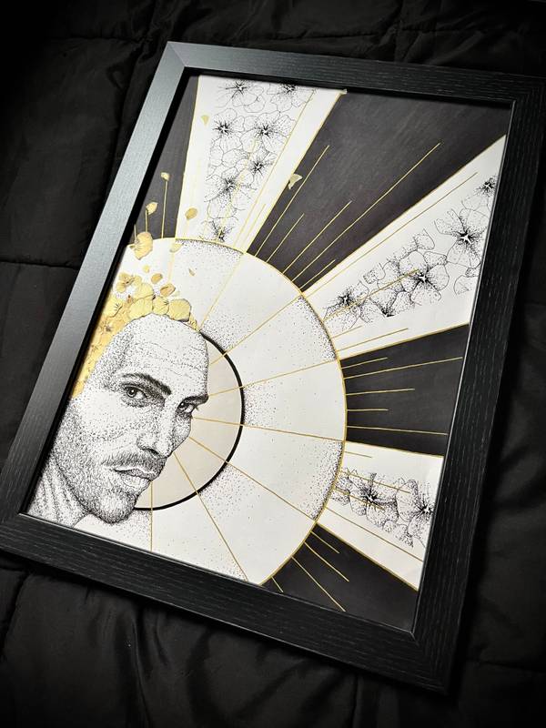 Axoren 7 Fine Art Mixed media Billy Byrne - Subjektiv.art