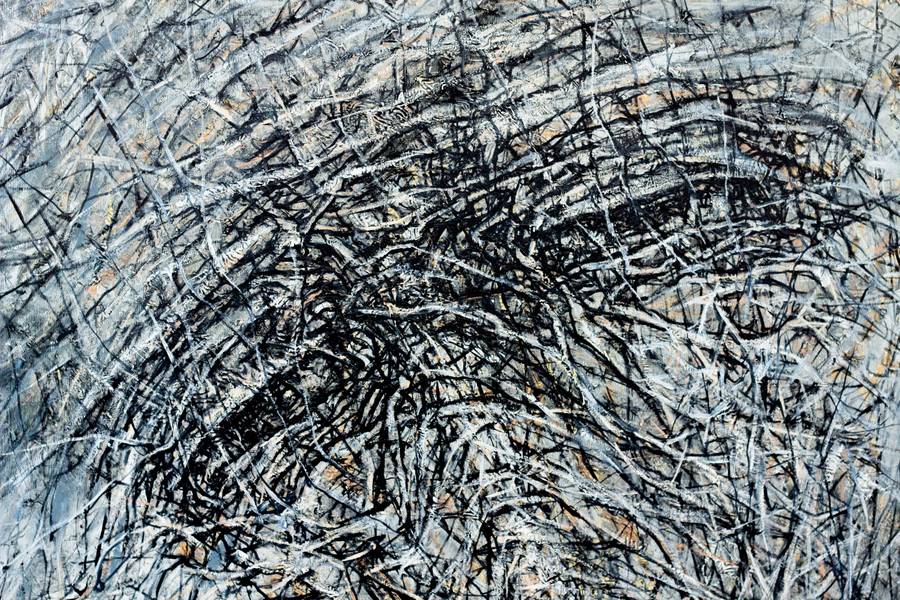 Thoughts 2 Abstract Painting Liudmila Davydenko - Subjektiv.art