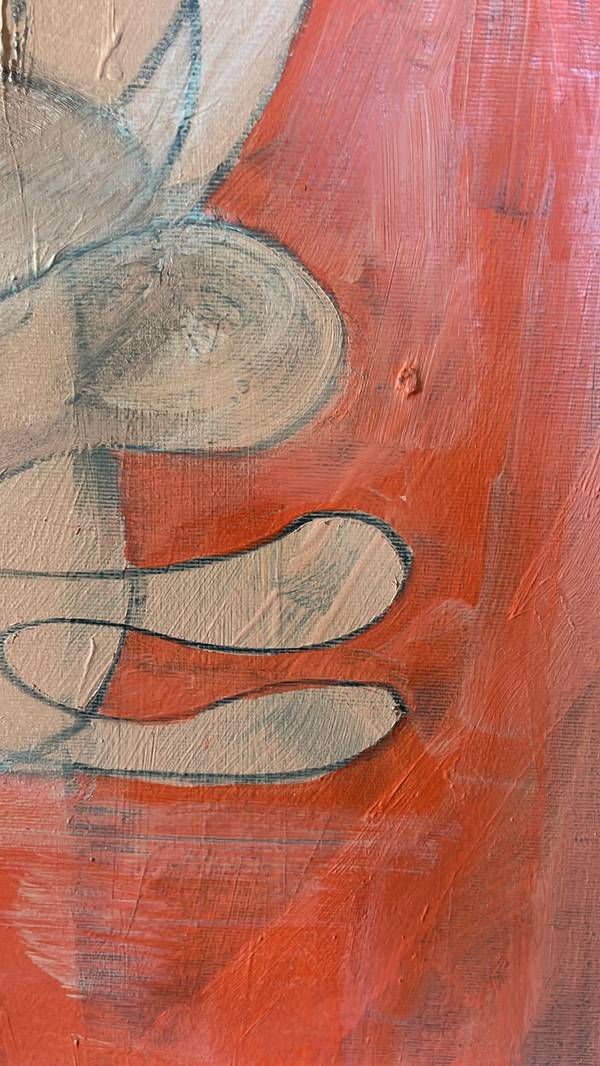 Reposer la tête Fine Art Painting Maria R Saunders - Subjektiv.art