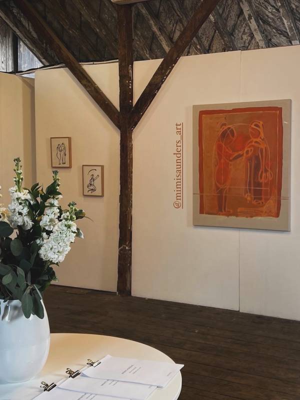 Relicário V Fine Art Painting Maria R Saunders - Subjektiv.art