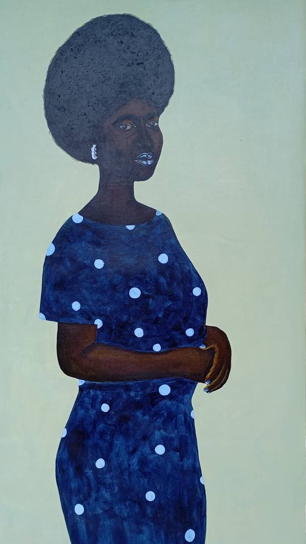 “LABAKE” Painting Ayandare Ayanmuyiwa - Subjektiv.art