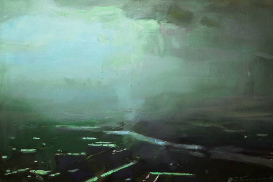 Open sky Fine Art Painting Eduard Potapenkov - Subjektiv.art