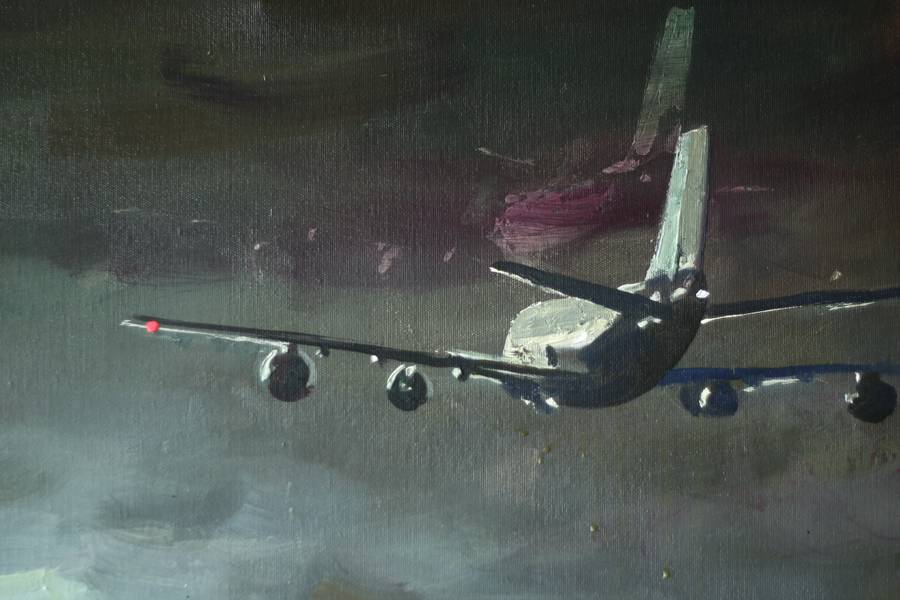 Open sky Fine Art Painting Eduard Potapenkov - Subjektiv.art