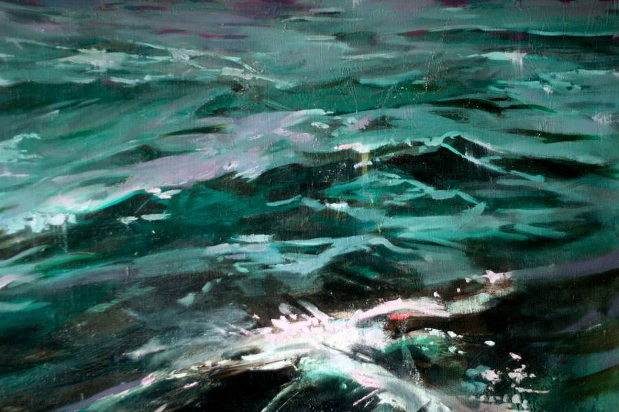 Aqua est fons vitae Fine Art Painting Eduard Potapenkov - Subjektiv.art