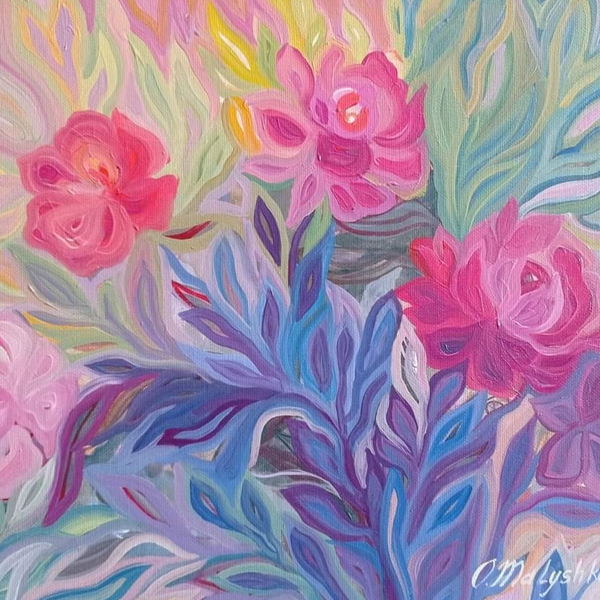 Letter on the future. Impressionistic Painting Oleksandra Malyshko - Subjektiv.art