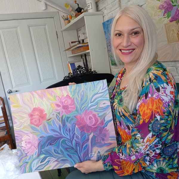 Letter on the future. Impressionistic Painting Oleksandra Malyshko - Subjektiv.art