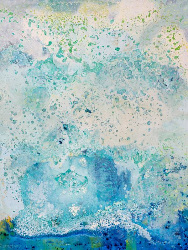 New wave Abstract Painting Alena Kuznetsova - Subjektiv.art