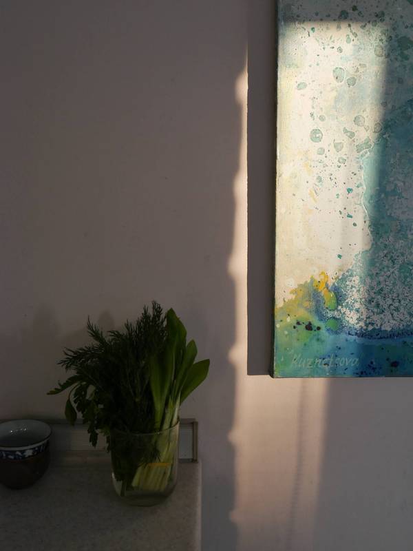 New wave Abstract Painting Alena Kuznetsova - Subjektiv.art