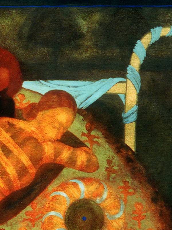 Lies under the Kyiv chestnut Fine Art Painting Myroslava Perevalska - Subjektiv.art