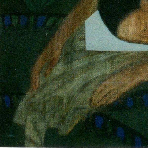 Under the mountain  Fine Art Painting Myroslava Perevalska - Subjektiv.art