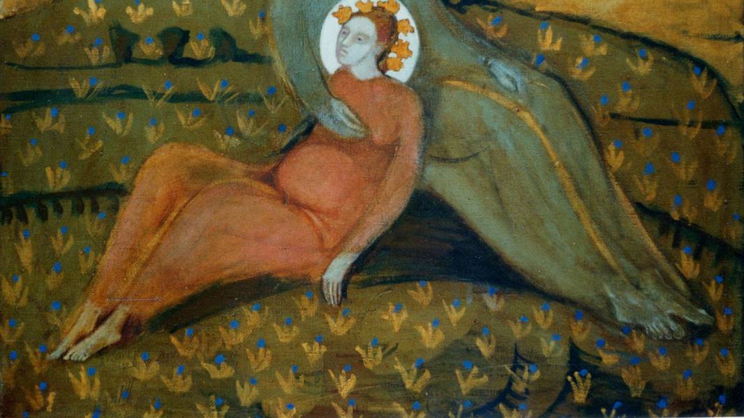 Under the mountain Fine Art Painting Myroslava Perevalska - Subjektiv.art