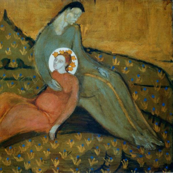 Under the mountain Fine Art Painting Myroslava Perevalska - Subjektiv.art