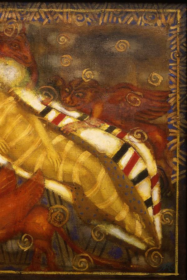 Dreams of the bride  Fine Art Painting Myroslava Perevalska - Subjektiv.art