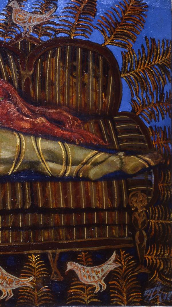 Old lion  Fine Art Painting Myroslava Perevalska - Subjektiv.art