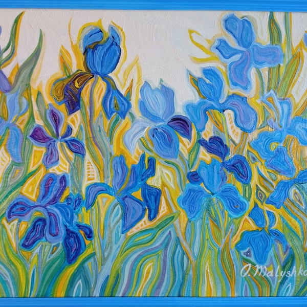 The joy of life. Impressionistic Painting Oleksandra Malyshko - Subjektiv.art