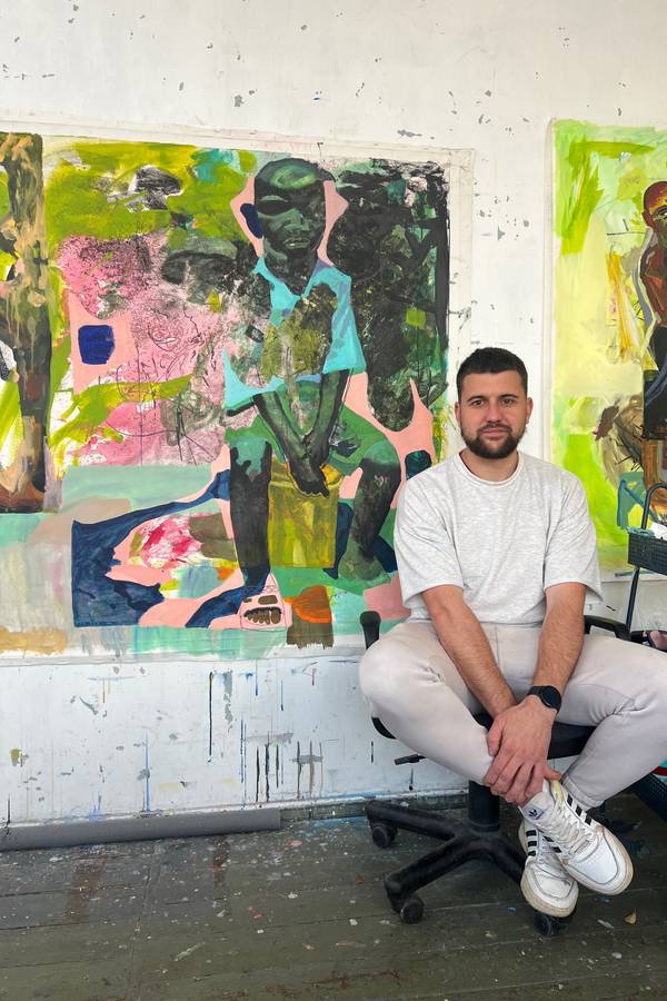 Boy Abstract Painting Misha Piskur - Subjektiv.art