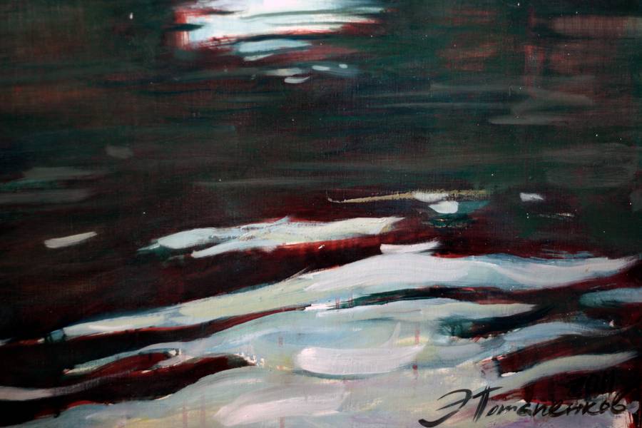 Open sky Fine Art Painting Eduard Potapenkov - Subjektiv.art