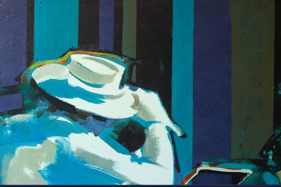 Добро пожаловать (из серии "Большие гонки") Fine Art Painting Eduard Potapenkov - Subjektiv.art