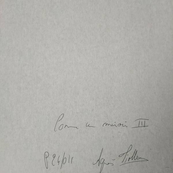Comme un miroir III Impressionistic Drawing Agnes Tiollier - Subjektiv.art