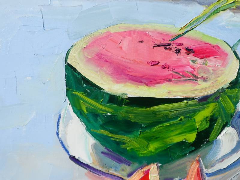 Summer Impressionistic Painting Yehor Dulin - Subjektiv.art