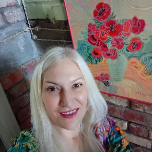 My thougth. Impressionistic Painting Oleksandra Malyshko - Subjektiv.art