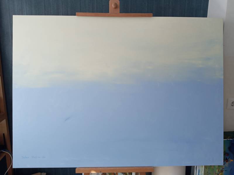 Morning Sky Fine Art Painting Yehor Dulin - Subjektiv.art