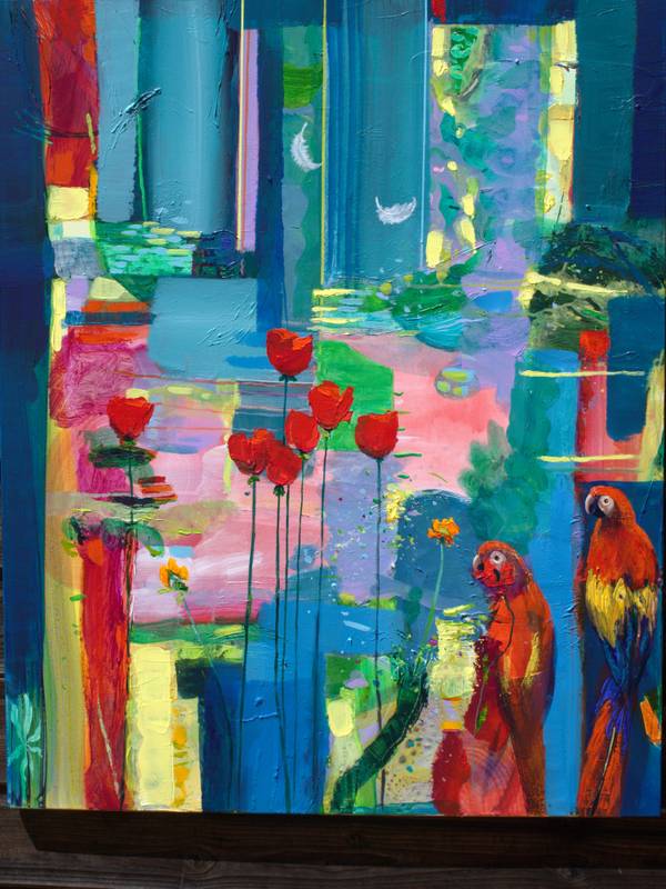  Mieux vaut l'original à la copie répétait l'ara. Dans le jardin de Laura, son ange gardien s'était enfui.  - Subjektiv.art