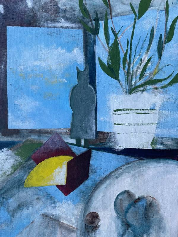 Stil-life with statuette of Anubis  - Subjektiv.art