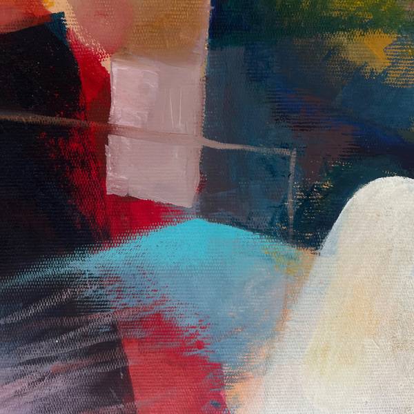 Niftrouse Arthemide and white Chronus Expressive and gestural Painting Igor Selemenev - Subjektiv.art
