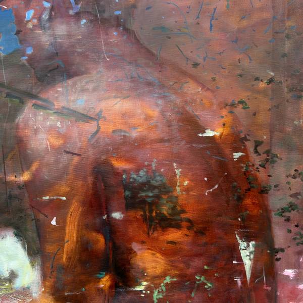 Sitting figure Fine Art Painting Valeriia Vertii - Subjektiv.art