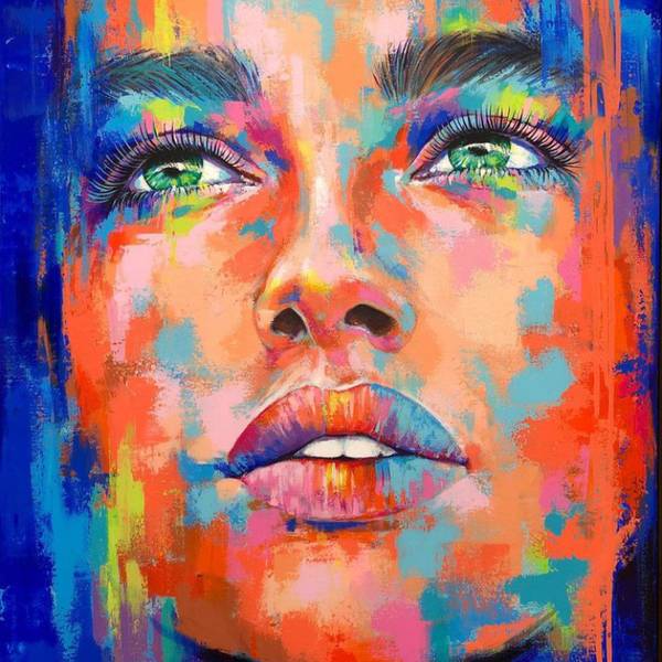 Diana Expressive and gestural Painting Smith Robert - Subjektiv.art