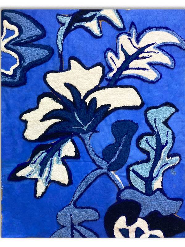 Bloems Bloom Organic Mixed media Lisette van Hoogenhuyze - Subjektiv.art