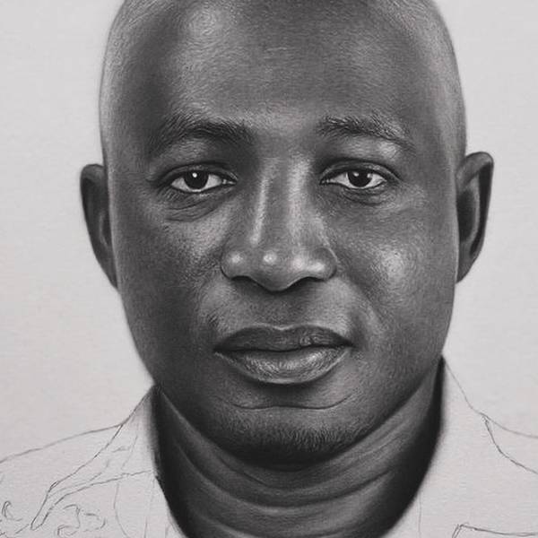 Portrait Fine Art Drawing khalid hassan - Subjektiv.art