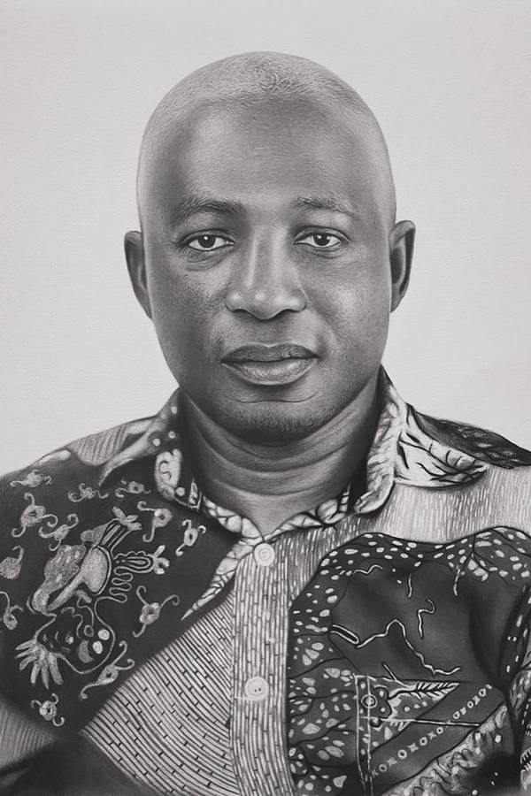 Portrait Fine Art Drawing khalid hassan - Subjektiv.art