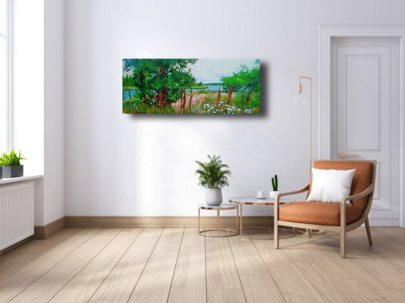 "The Way of the Fisherman" Fine Art Painting Andrei Honcharenko - Subjektiv.art