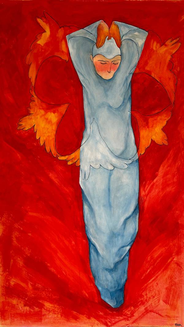 Сyclicity Surrealistic Painting Liliya Nebera - Subjektiv.art