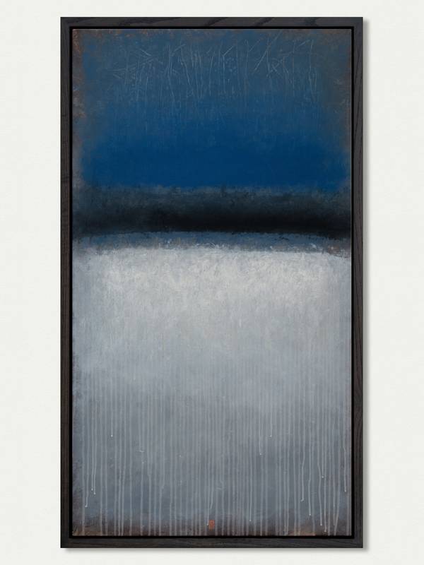 BLUE Modern Painting Myroslav Pivtoranis - Subjektiv.art