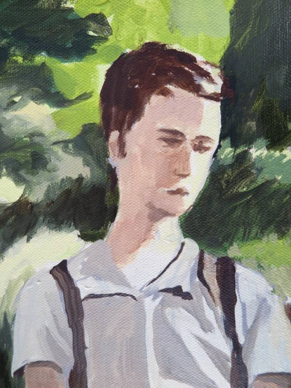 Calanques Fine Art Painting Karine Bartoli - Subjektiv.art