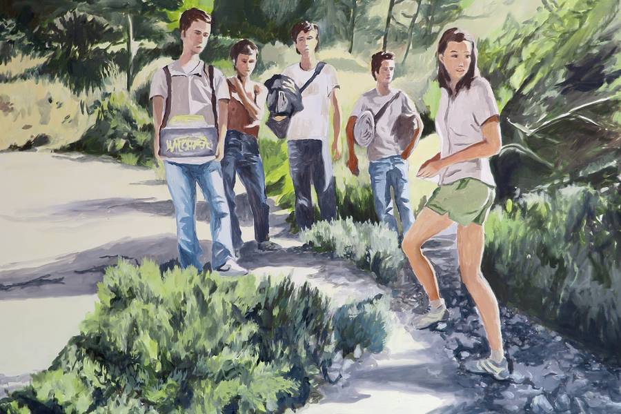 Calanques Fine Art Painting Karine Bartoli - Subjektiv.art