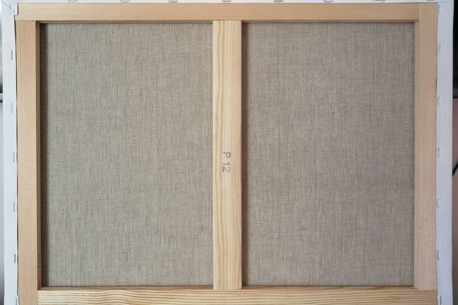 Beach, 3 personnages Fine Art Painting Karine Bartoli - Subjektiv.art