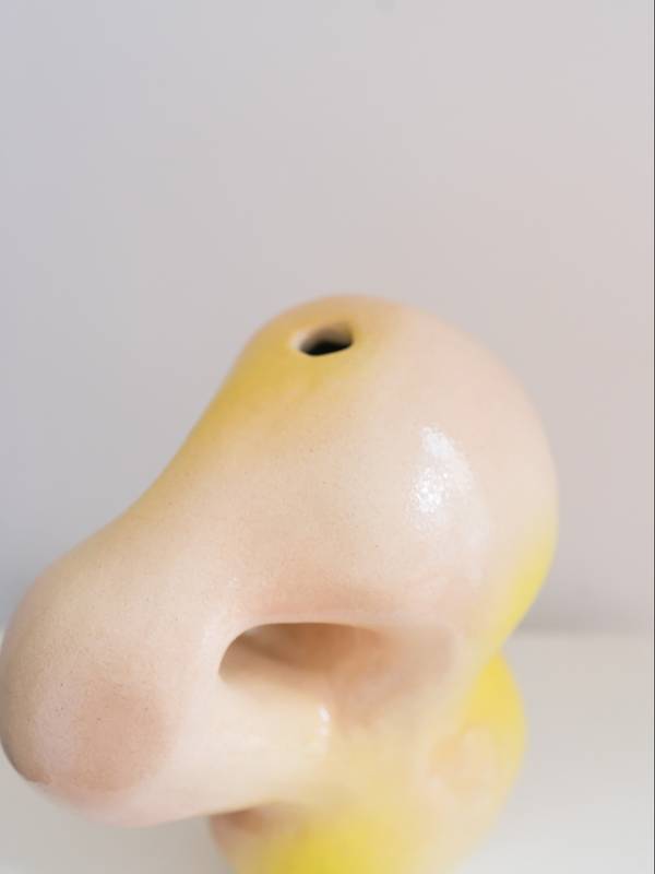 Guilty Pleasure Vase Abstract Ceramic Eri Maeda - Subjektiv.art