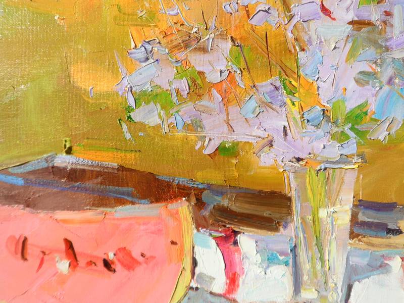 Watermelon Fine Art Painting Yehor Dulin - Subjektiv.art