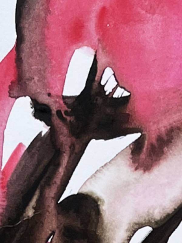 Figure of a man Abstract Painting Inna Alimova - Subjektiv.art