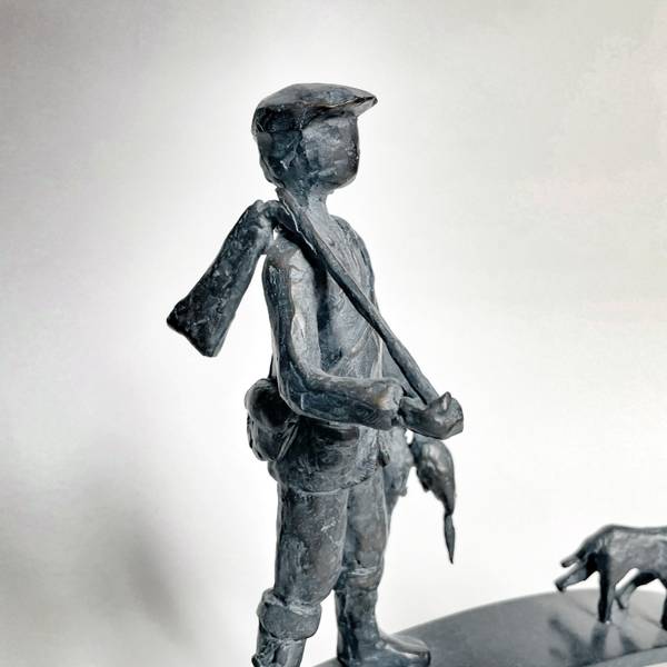 Retour de chasse Modern Sculpture valentine laude - Subjektiv.art